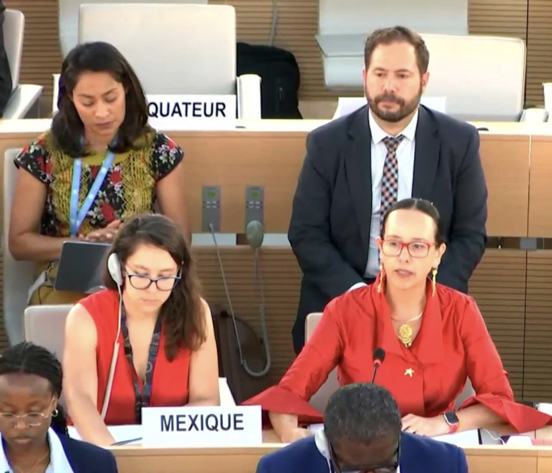 ENRIQUE OCHOA (@ochoa_mx_un) on Twitter photo <a href="/UN_HRC/">UN Human Rights Council 📌 #HRC59</a> aprobó la renovación del mandato del Experto Independiente @SOGI, impulsada por 🇲🇽 🇧🇷 🇨🇱 🇨🇴🇨🇷 y 🇺🇾
Agradecemos a aliados y reafirmamos nuestro compromiso en continuar promoviendo la eliminación de discriminación por motivos de orientación sexual y de identidad de género. <a href="/UN_HRC/">UN Human Rights Council 📌 #HRC59</a> aprobó la renovación del mandato del Experto Independiente @SOGI, impulsada por 🇲🇽 🇧🇷 🇨🇱 🇨🇴🇨🇷 y 🇺🇾
Agradecemos a aliados y reafirmamos nuestro compromiso en continuar promoviendo la eliminación de discriminación por motivos de orientación sexual y de identidad de género.