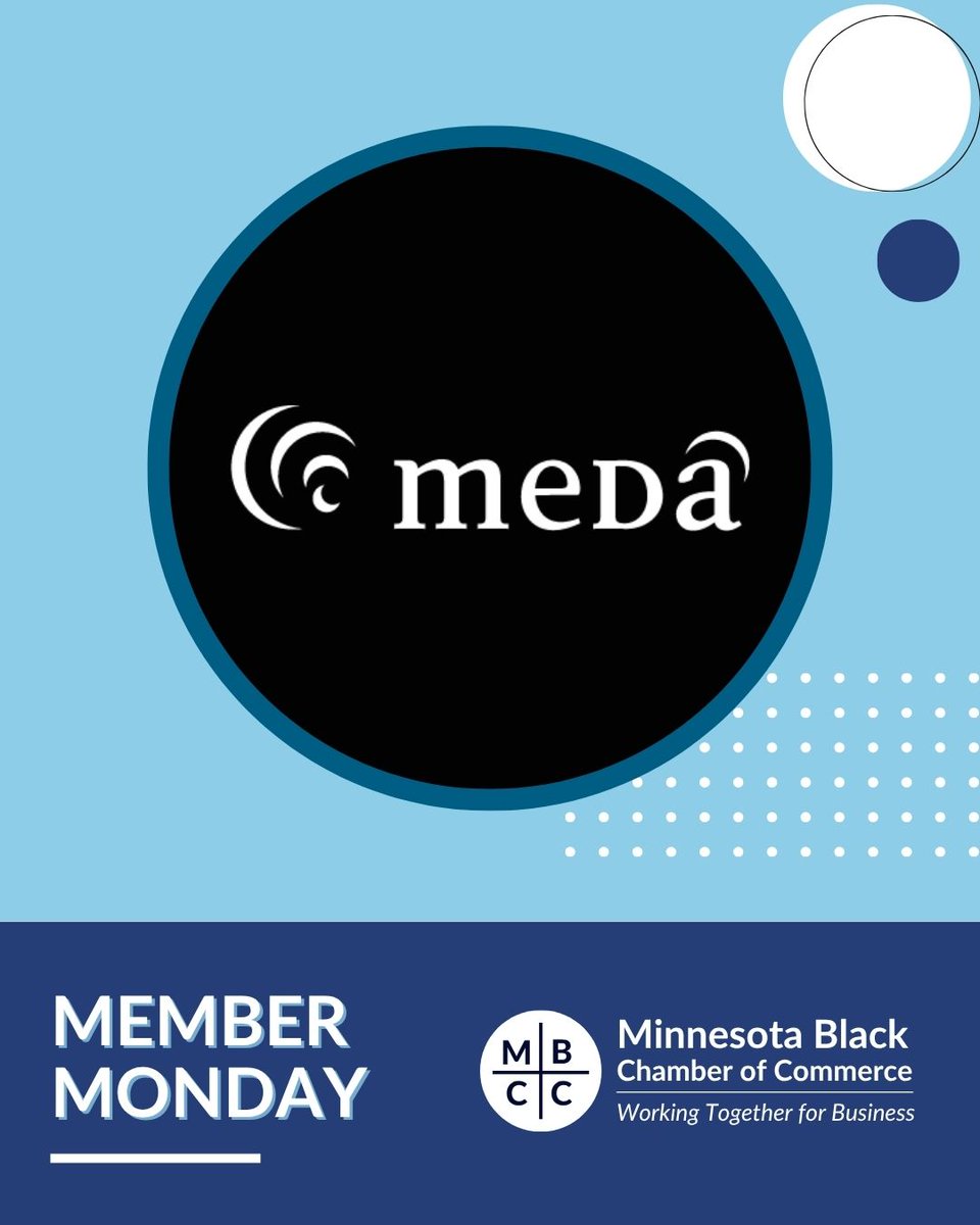 MNBlackChamber (@mnblackchamber) on Twitter photo Meet <a href="/Meda_MN/">MEDA: Metropolitan Economic Development Assoc.</a>! MEDA is making decisive moves toward its vision of a more just and equitable society and economy, leveraging this moment in time to address economic inequities by scaling our programs and becoming a go-to resource for underserved entrepreneurs. Meet <a href="/Meda_MN/">MEDA: Metropolitan Economic Development Assoc.</a>! MEDA is making decisive moves toward its vision of a more just and equitable society and economy, leveraging this moment in time to address economic inequities by scaling our programs and becoming a go-to resource for underserved entrepreneurs.