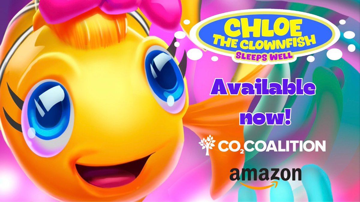 CO2Coalition's tweet image. Check out our new book Chloe the Clownfish! Available now on Amazon!
amazon.com/Chloe-Clownfis…