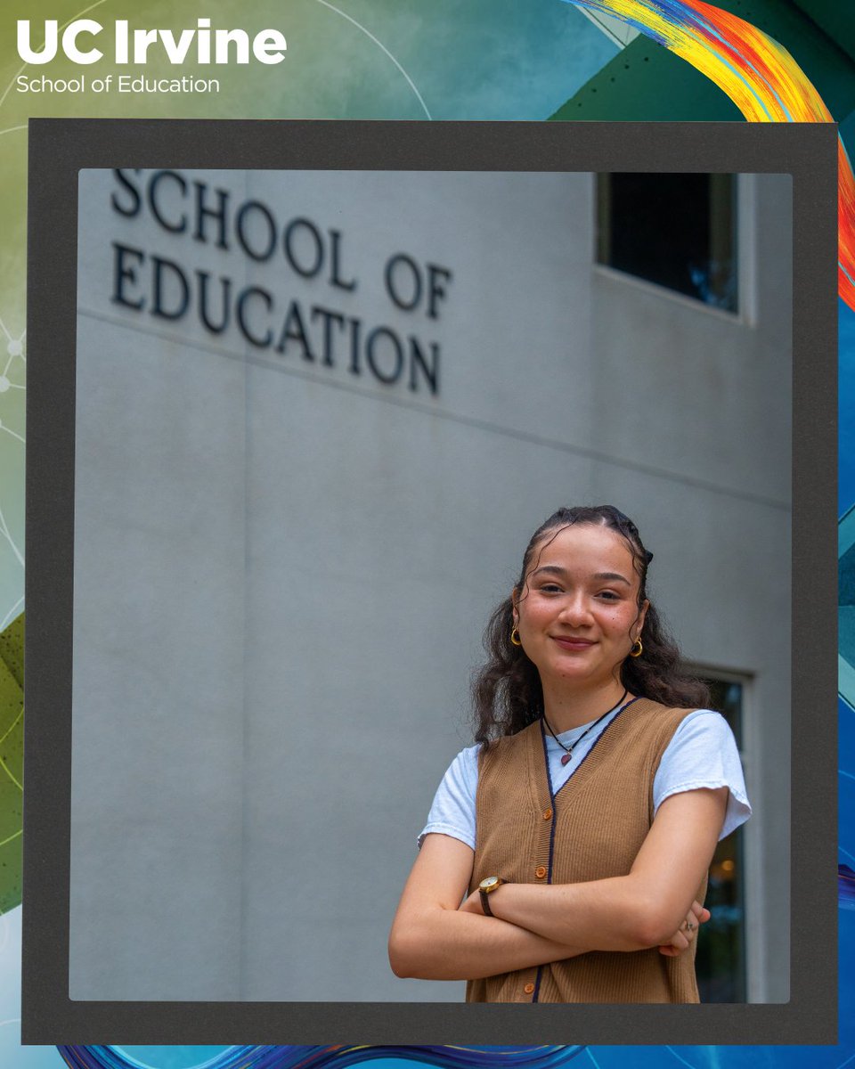 UCIEducation's tweet image. 🌟Brenda Ortiz, Class of ’25 is a SAGE Scholar and double major in Education Sciences and Sociology. The School of Education is proud to be a part of her journey! 💙💛
Hear her story in this video: bit.ly/3TVGHJt
#UCIEducation #SAGEScholars #UCIrvine #Classof2025