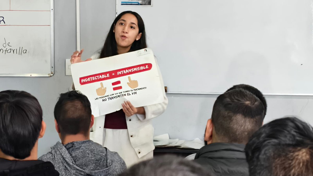 CapasitsQRO's tweet photo. 💡 ¡Prevención y apoyo en acción!
En días recientes visitamos el Centro de Rehabilitación Crecer para:
🩸 Pruebas rápidas de VIH y Hepatitis C
📚 Plática informativa sobre prevención
🤝 Escucha y acompañamiento

#PrevenciónVIH #HepatitisC #SaludSexual #CAPASITSQuerétaro https://t.co/awRPoBS5jp