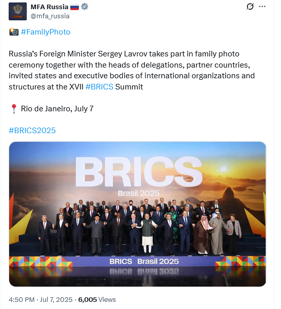 MariaSlavaUA's tweet image. Meaning:
#FamilyPhoto 

Russia’s Foreign Minister Sergey Lavrov takes part in family photo ceremony  at the XVII #ORCS Summit