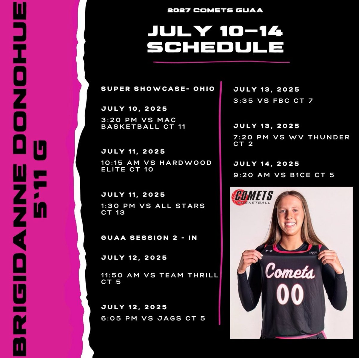 Excited to play in both Ohio and Indianapolis this week! Come check us out!