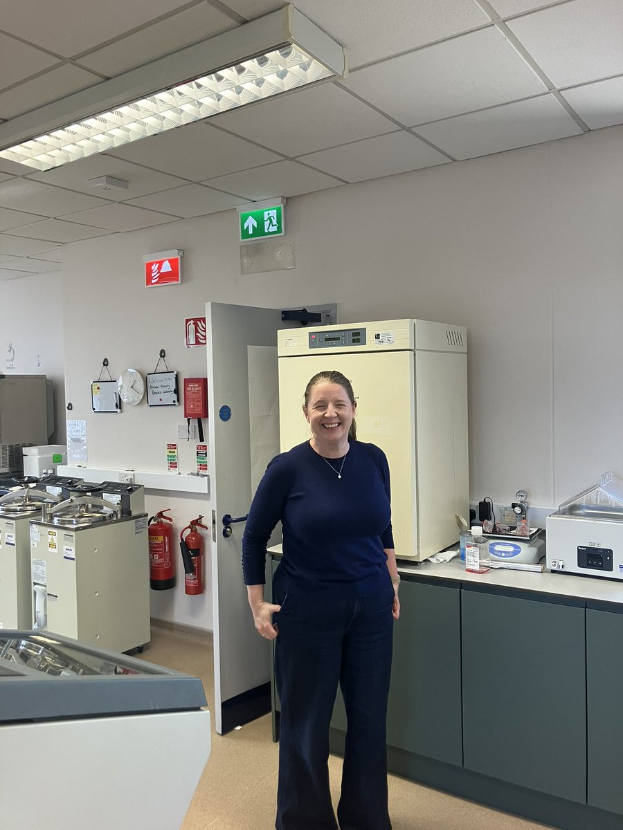 Delighted to visit the Michael Moriarty Research laboratory at St Luke’s Radiation Oncology Network today. Thanks Fiona O’Neill for the tour and hospitality! Excited for future #radiationresearch collaborations!
