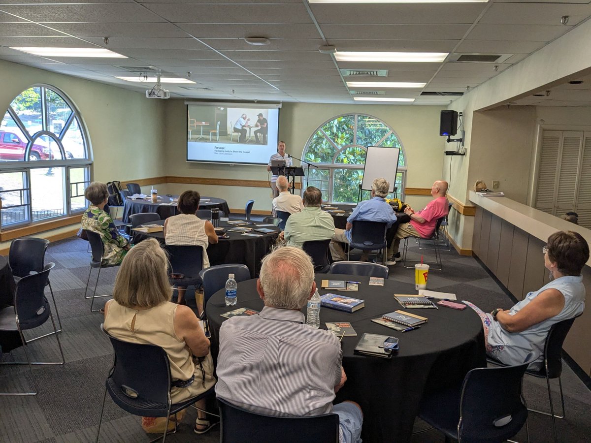 Rev. Dr. Jack Jackson brought the word yesterday at worship and started the week with devotionals and the first session of R.E.V.E.A.L. for Summer Theologian in Residence at @lakejunaluska.
