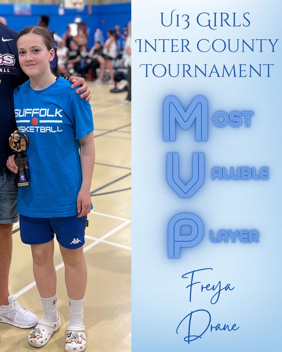 Massive congratulations to Kara Bassil and Freya Drane for their outstanding achievement in being named the Most Valuable Players (MVP) in their recent Inter County Tournament. 

#IBCfamily