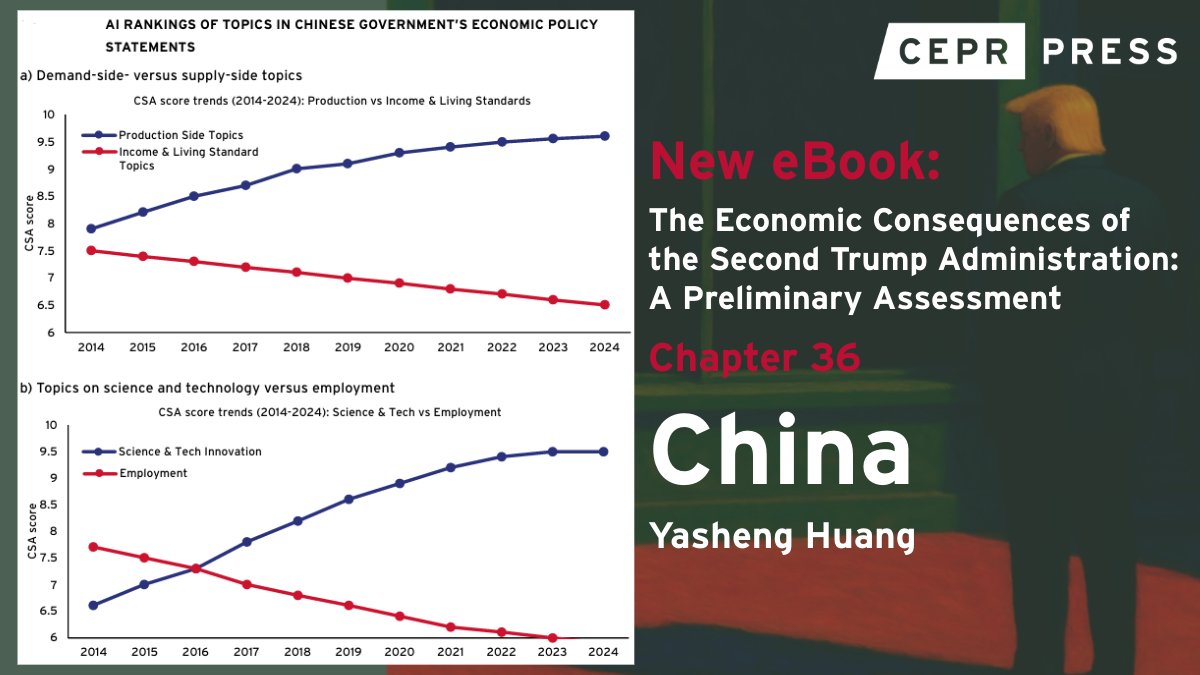 CEPR (@cepr_org) on Twitter photo <a href="/YashengHuang/">Yasheng Huang 黄亚生</a> emphasises two channels and mechanisms through which a #trade war, if severe and prolonged, can negatively impact the Chinese economy. First, if tariffs induce a recession in the US. Second, #China's total exposure to the world market.
ow.ly/6rY850WlvvV <a href="/YashengHuang/">Yasheng Huang 黄亚生</a> emphasises two channels and mechanisms through which a #trade war, if severe and prolonged, can negatively impact the Chinese economy. First, if tariffs induce a recession in the US. Second, #China's total exposure to the world market.
ow.ly/6rY850WlvvV