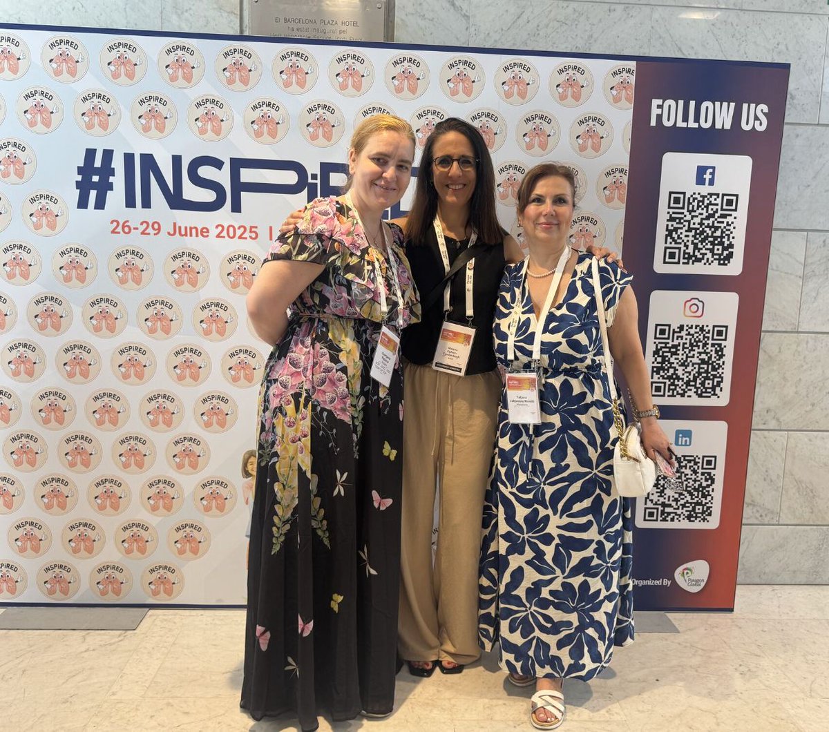 The 3rd INSPiRED Conference in Barcelona brought together over 600 pediatric pulmonology professionals from more than 70 countries!

#HadassahInternational  #GandelRehabilitationCenter  #HopeInAction  #HadassahHeroes
