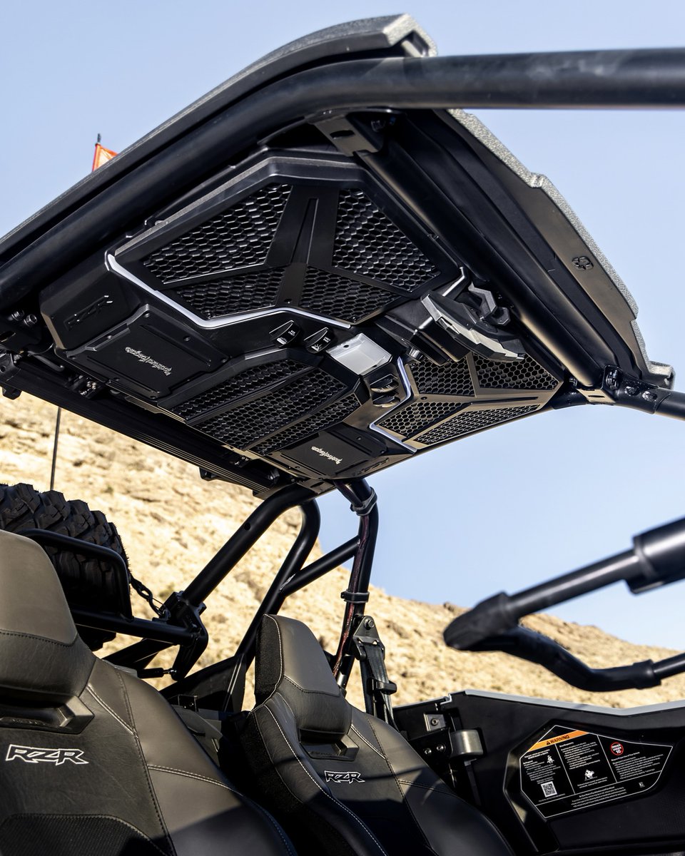 PolarisRZR's tweet image. The roof is where the party starts.