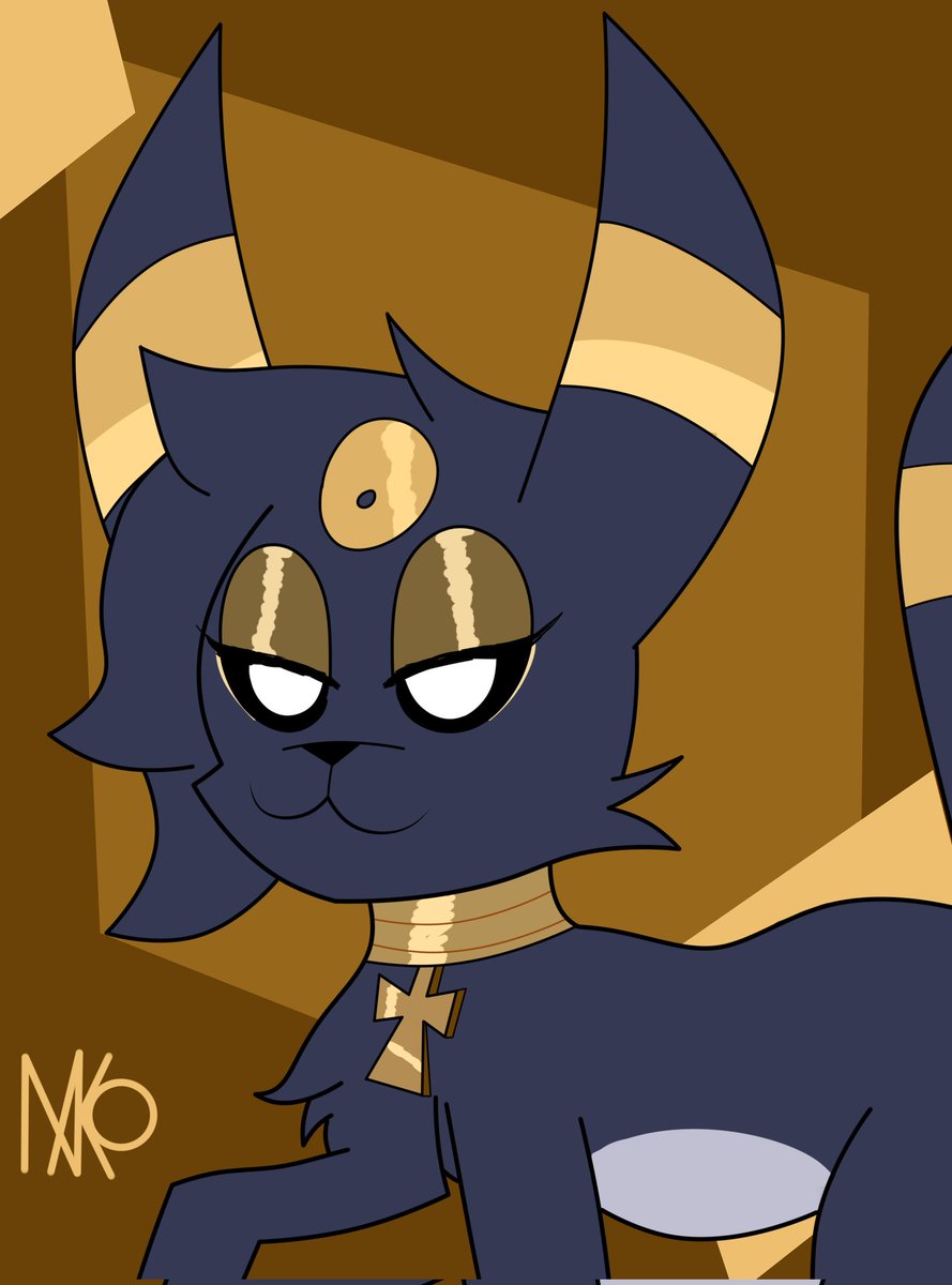 umbreonnya's tweet photo. Egyptian umbreon....

#umbreon #Pokemon #eeveelution https://t.co/VszECEMLct