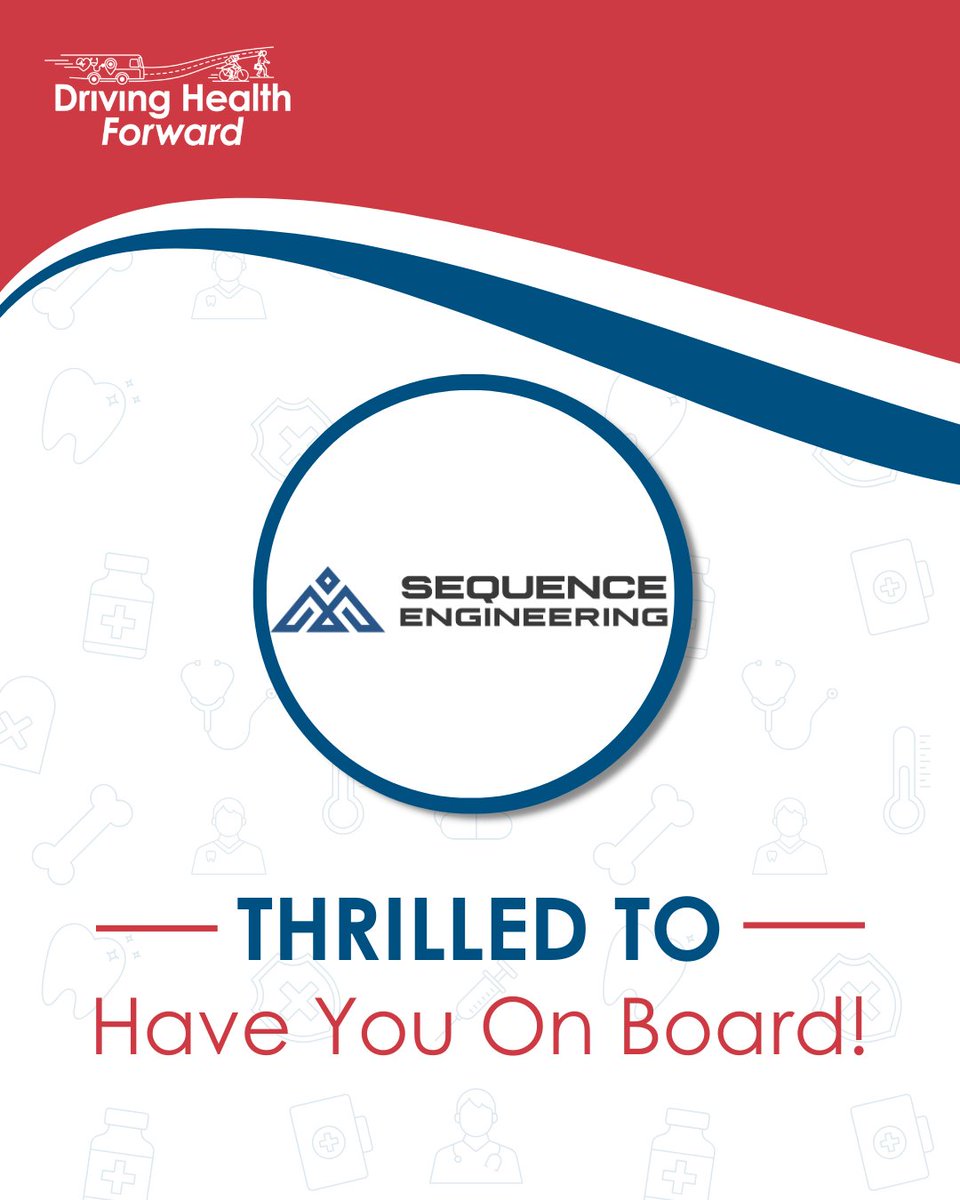 DrivingHealthF's tweet image. Sequence Engineering powers mobile care delivery through expert design and engineering.
Proud to have them in #DrivingHealthForward!

🔗 seqengineering.com

#MobileInfrastructure #CareAccess