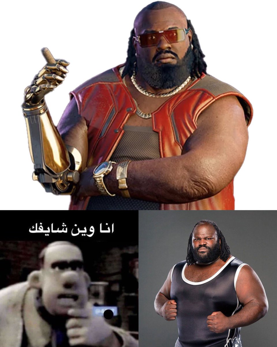 Ropen_star's tweet image. اول مالعبت سايبر بنك وشفت دكستر قلت هذا الشخص كد مر علي واحد زيه متأكد….
وبعد مدة كشفته طلع المصارع مارك هنري