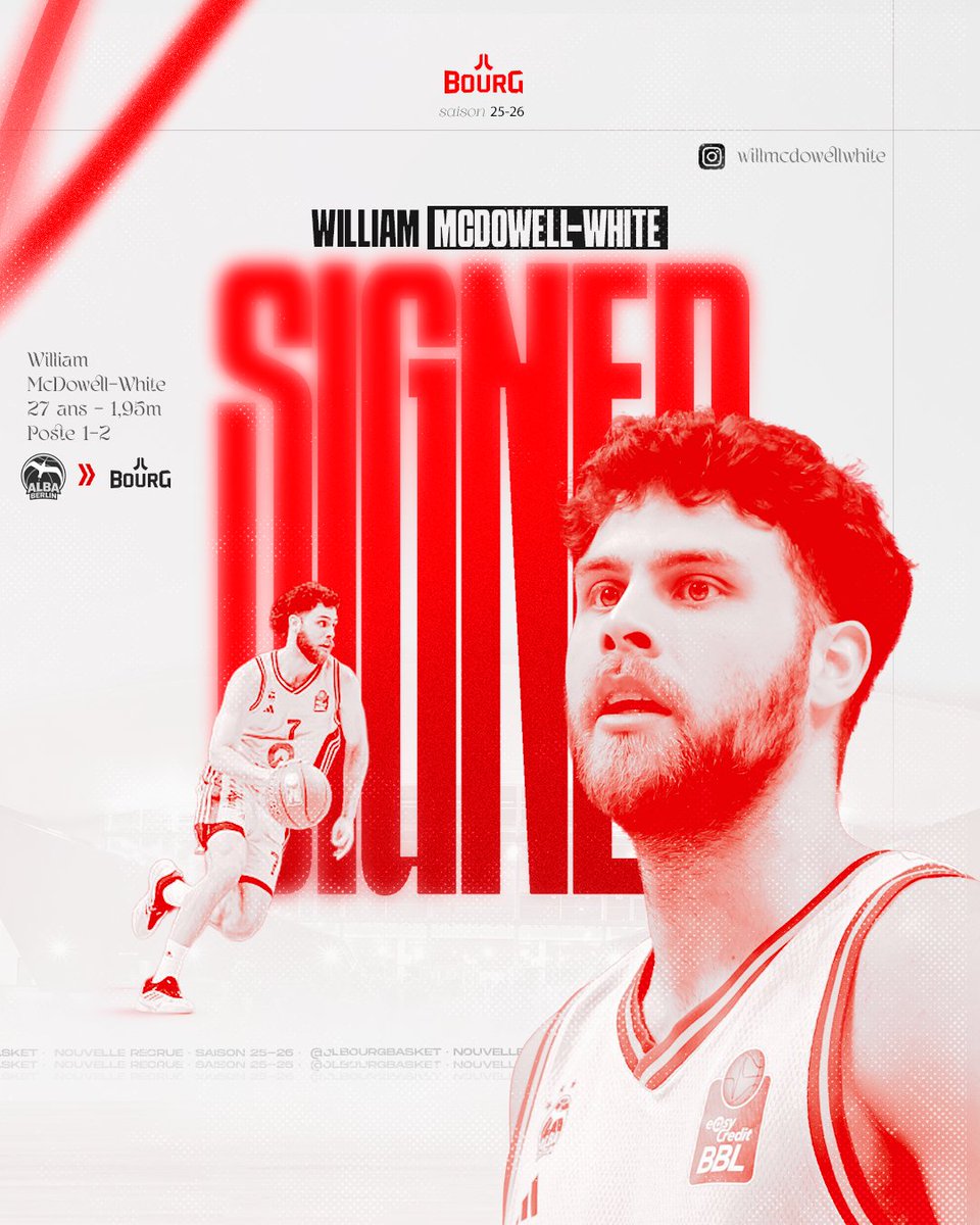 Maintenant qu'il a signé à la <a href="/JLBourgBasket/">JL Bourg Basket</a> je vais encore plus vous souler avec lui 😍