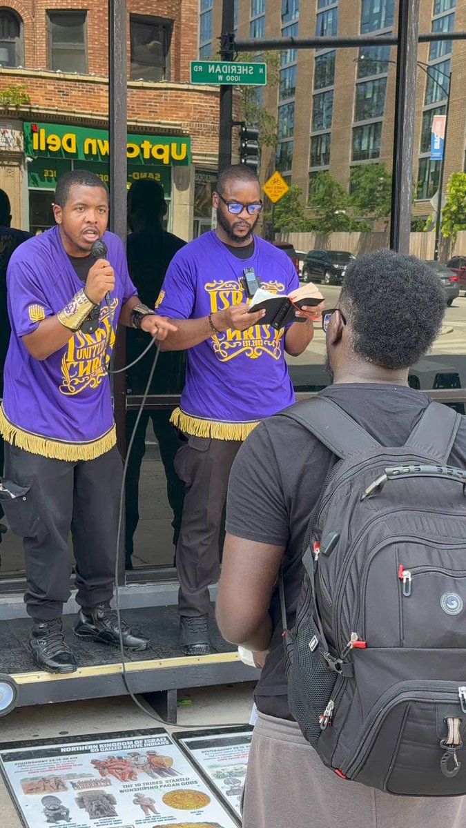 iuic_chicago's tweet photo. What will the true prophets of the Lord be doing on the Sabbath day? They will be teaching their people face-to-face the laws of God.

Text “Give” to (646) 982-3858 to donate now.

#IUICCHICAGO #BlackCulture 
#Hispanic #nativeAmericanchurch 
#France #Nathanyel7
#2819Church https://t.co/MZ7lJmYG5T