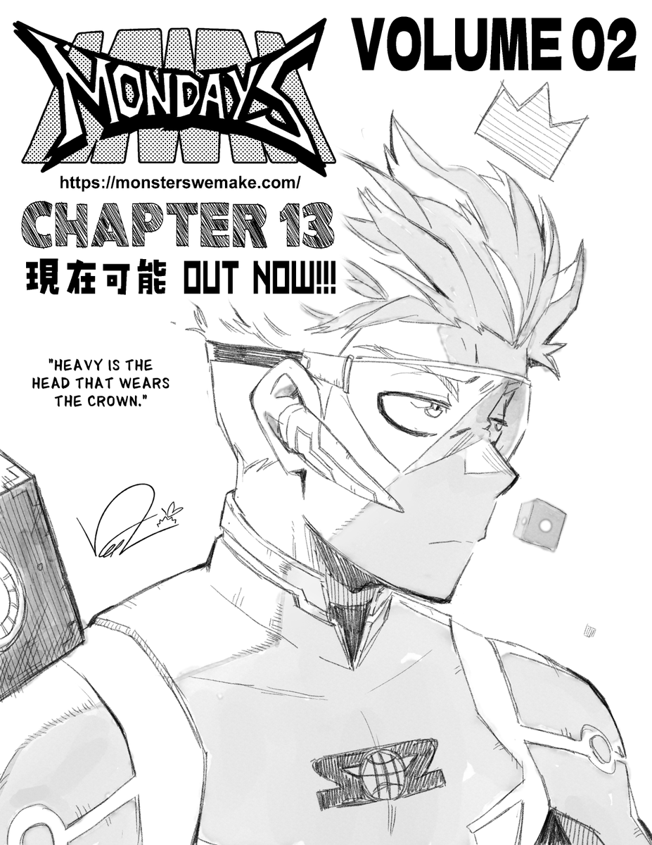 MONSTERS WE MAKE MONDAYS returns with a hot new chapter! Grab a copy, and stay up to date with the book as weekly chapters drop.

monsterswemake.com/products/volum…

#MonstersWeMake #MonstersWeMakeMondays
