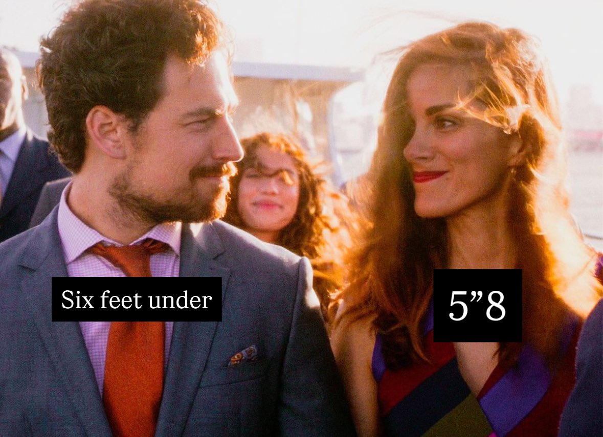 Their height difference 🥹