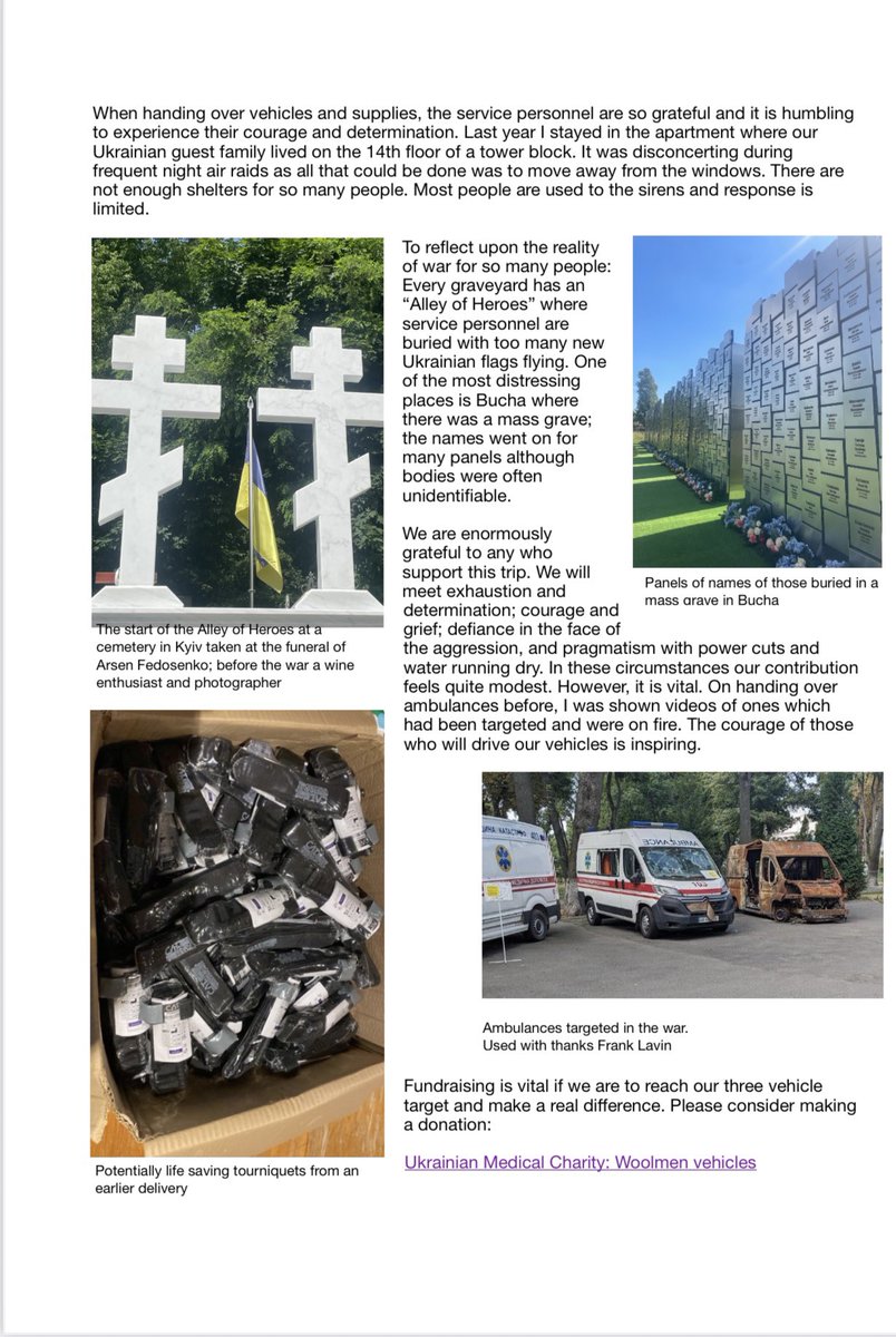 #ukraine Aid Trip with the Worshipful Company of  #woolmen and #UkrainianMedicalCharity