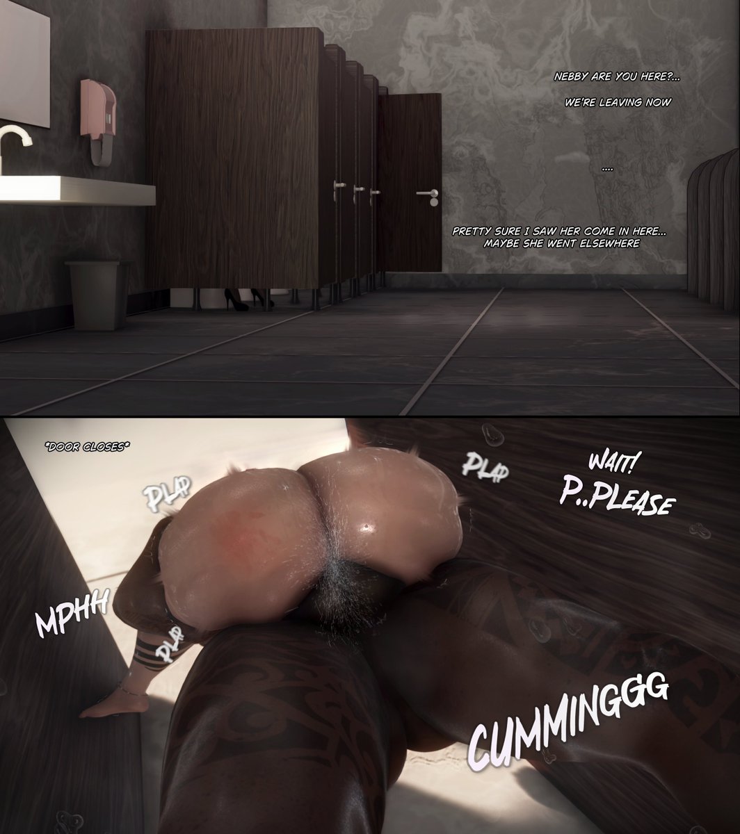 She couldn't resist being pulled away at the club~🖤