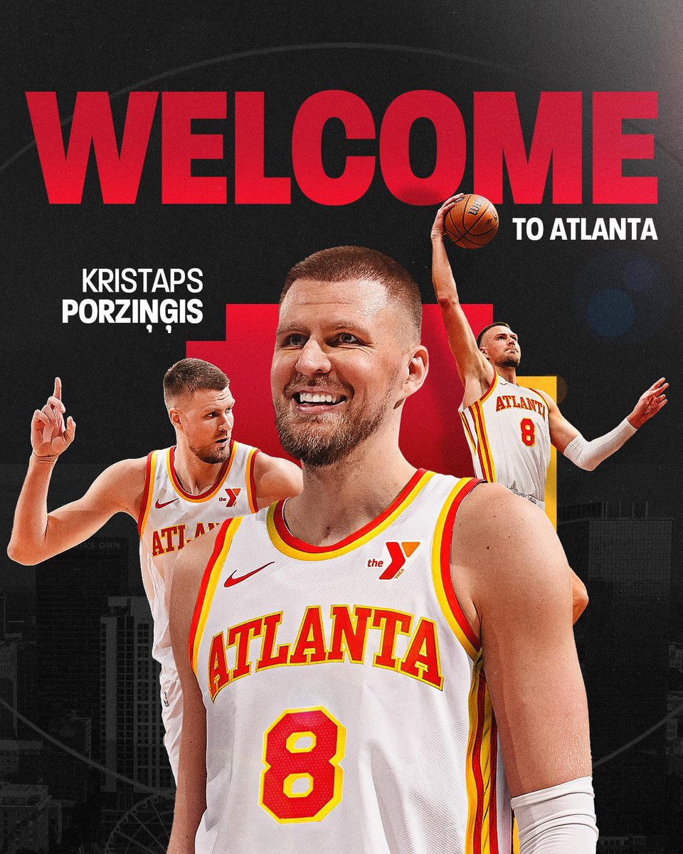 KP IS AN ATLANTA HAWK!

Welcome to the 🅰️, <a href="/kporzee/">Kristaps Porzingis</a>!