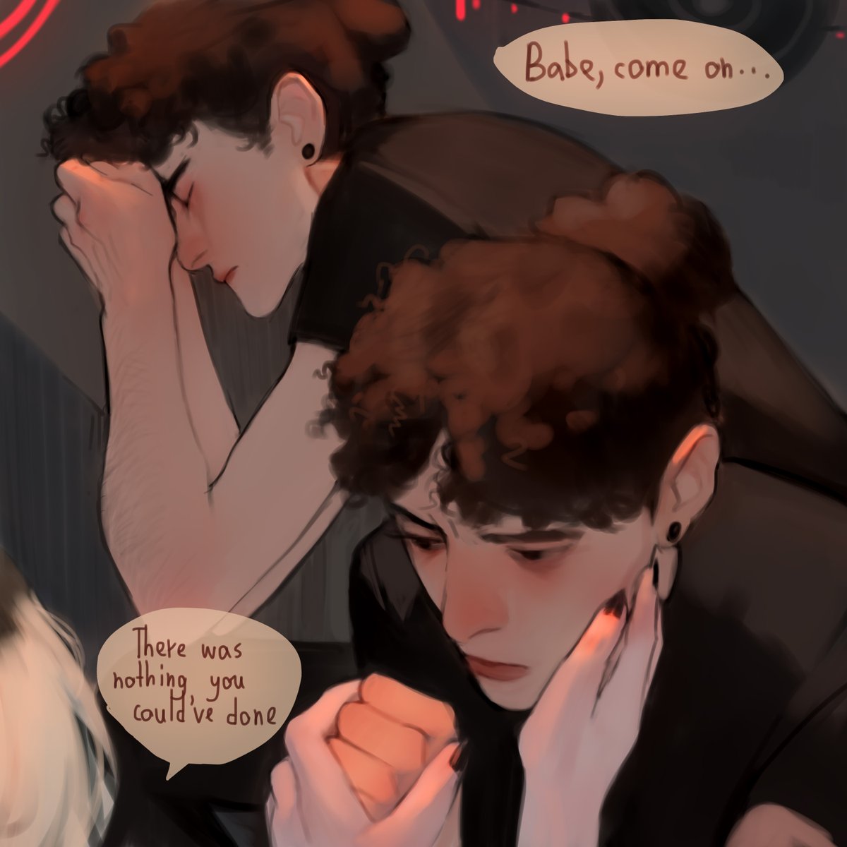 Sasha_SK_art's tweet photo. Jay never really blamed Sam 
but Sam always blamed himself https://t.co/dDgscngSZY