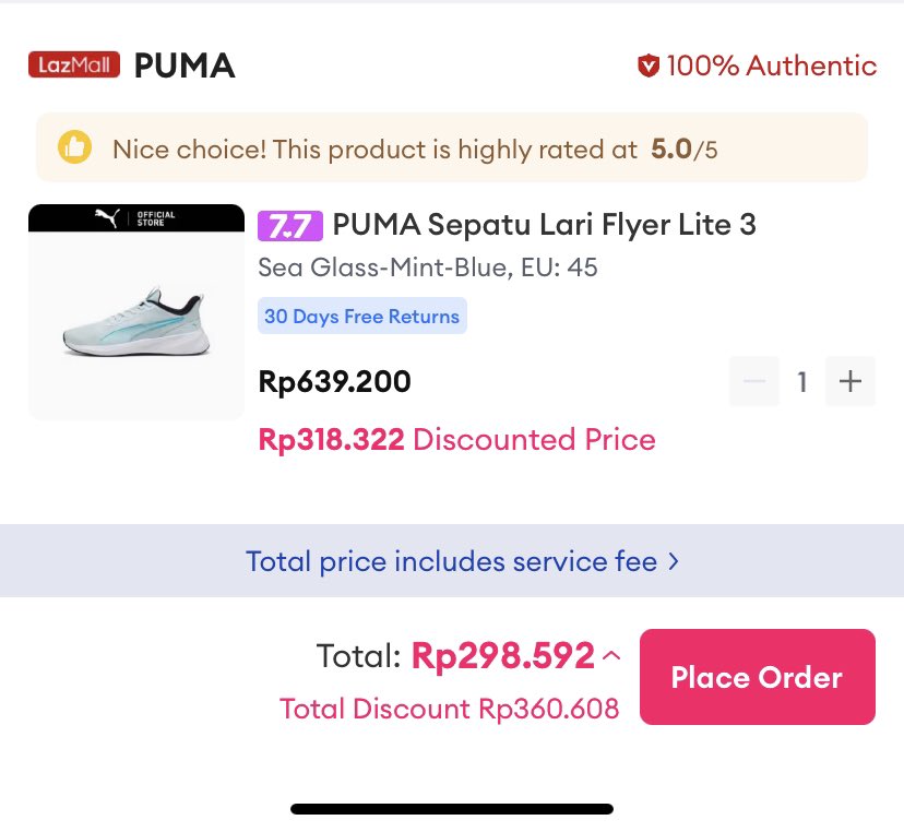 gaiadoy's tweet photo. Sepatu Lari Puma under 300k

https://t.co/zx6sqgc644

#Diskon #lazada #zonauang #zonajajan #murah #promo #voucher https://t.co/a51yLKC5iT