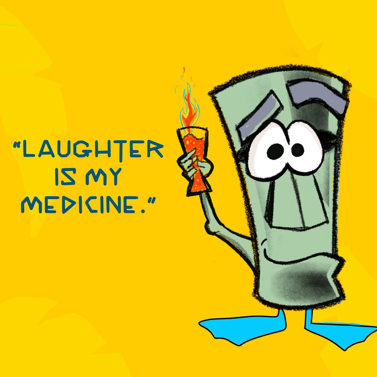 chatterwacky's tweet photo. Laughter is my medicine!
#chatterwhackys #mvannp #laugh laugh my friends laugh! #affermations #characterdesign #illustration https://t.co/toQnGlWluP