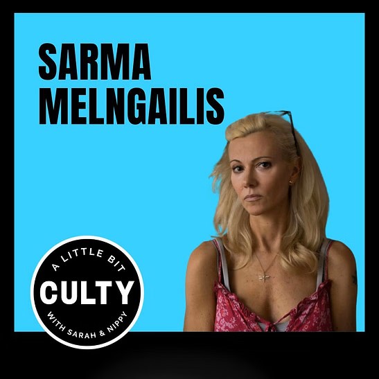 sarahjedmondson's tweet image. Raw vegan queen turned @netflix “villain”? In this @alittlebitculty episode, we sit down with @sarma  Melngailis - yes, #BadVegan Sarma - to get the real story behind the headlines. She’s back for her third #culty chat, this time with the exclusive on her brand-new memoir