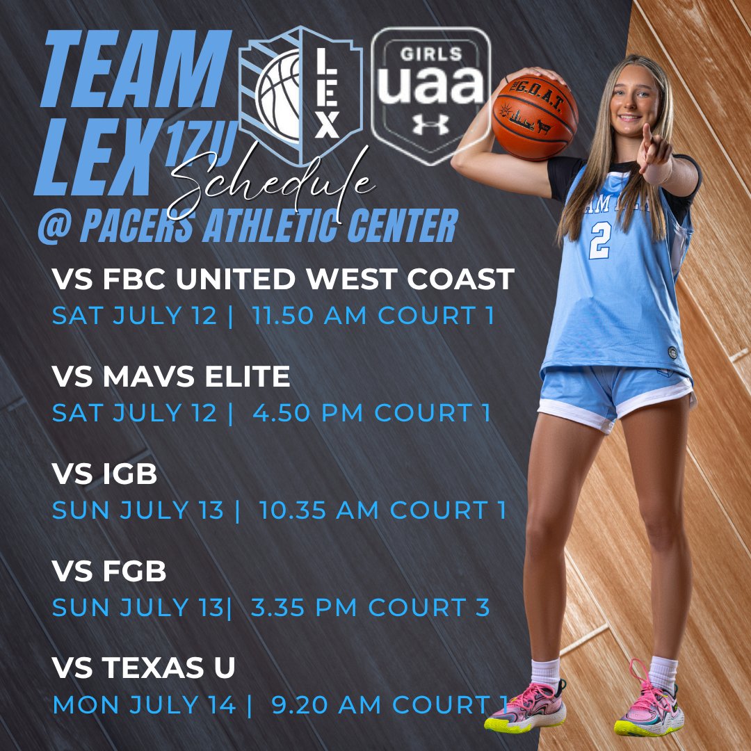 Summer Sodek (@sodeksummer) on Twitter photo I'd love to see you in Indianapolis for #guaa Session 2. Come watch <a href="/TeamLexHoops/">Team Lex Basketball</a> 17U. You won't be disappointed. #UANext I'd love to see you in Indianapolis for #guaa Session 2. Come watch <a href="/TeamLexHoops/">Team Lex Basketball</a> 17U. You won't be disappointed. #UANext