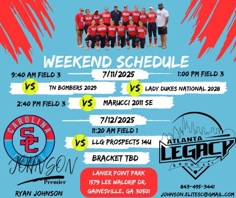 Carolina Elite Johnson/Drotar tweet media