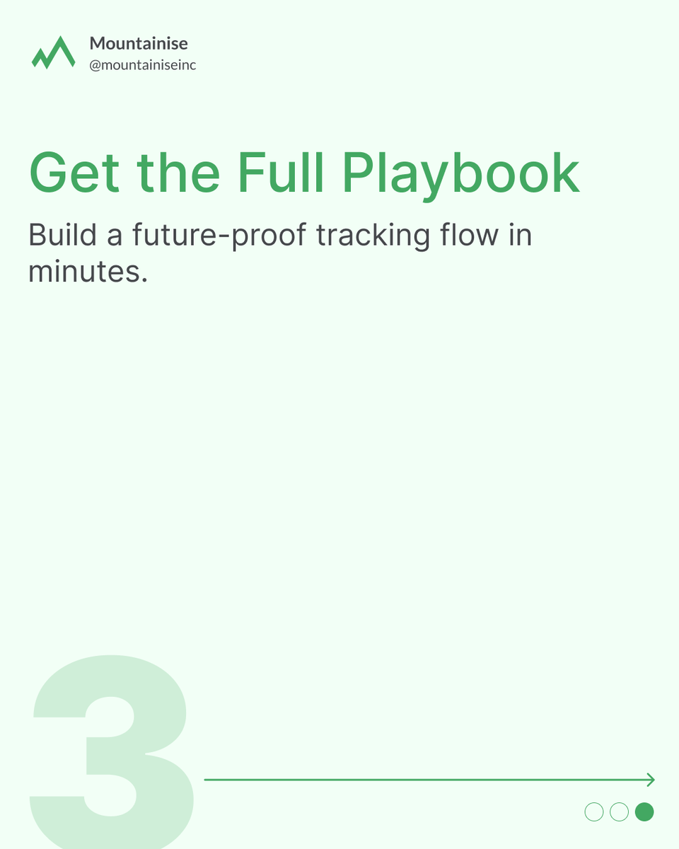 mountainise's tweet image. Stop losing UTM data on redirects or across domains.

Fix attribution gaps with our step-by-step GTM setup.

Copy, paste, and track smarter.
shorturl.at/jsGwu

#UTMTracking #GTM  #MarketingOps #Mountainise