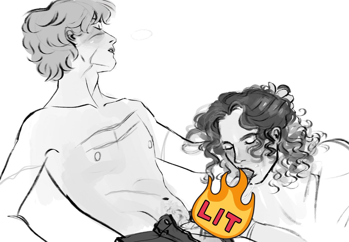 NSFW/// super rough (super freaky😝) doodle #wolfstar