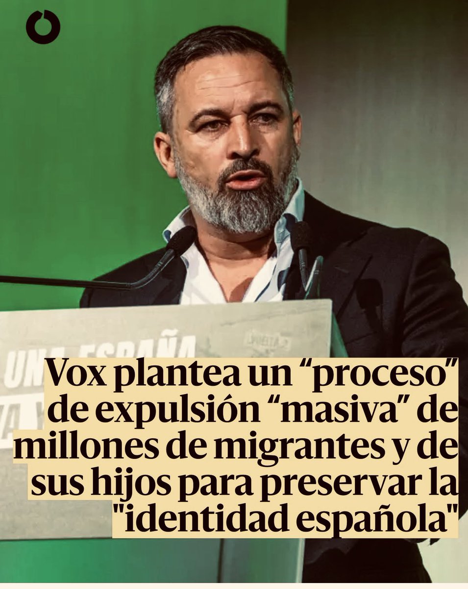 La marca blanca de trump 🤡 dice que va a deportar a 8 millones de inmigrantes y sus hijos. 

Cómo puede destilar tanto odio. Cómo piensa mantener este iluminado el estado de bienestar ¿? 

Cómo se puede ser tan mala persona y vomitivo 🤮