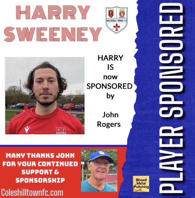 Coleshill Town FC (@coleshilltownfc) on Twitter photo Any other player now sponsored before the season starts ✅ <a href="/harrysweeney10/">Harry Sweeney</a> <a href="/cambelford/">cameron belford</a> #DirtyHarry Any other player now sponsored before the season starts ✅ <a href="/harrysweeney10/">Harry Sweeney</a> <a href="/cambelford/">cameron belford</a> #DirtyHarry