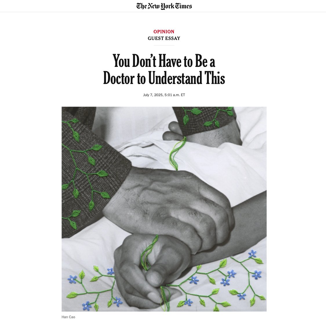 Craig Spencer MD MPH (@craig_a_spencer) on Twitter photo If we allow the Trump administrationās assault on empathy to define our global health agenda, or ourselves, we wonāt just be turning away from the world ā weāll be turning away from who we are.
My latest for <a href="/nytimes/">The New York Times</a>
š in post below If we allow the Trump administrationās assault on empathy to define our global health agenda, or ourselves, we wonāt just be turning away from the world ā weāll be turning away from who we are.
My latest for <a href="/nytimes/">The New York Times</a>
š in post below