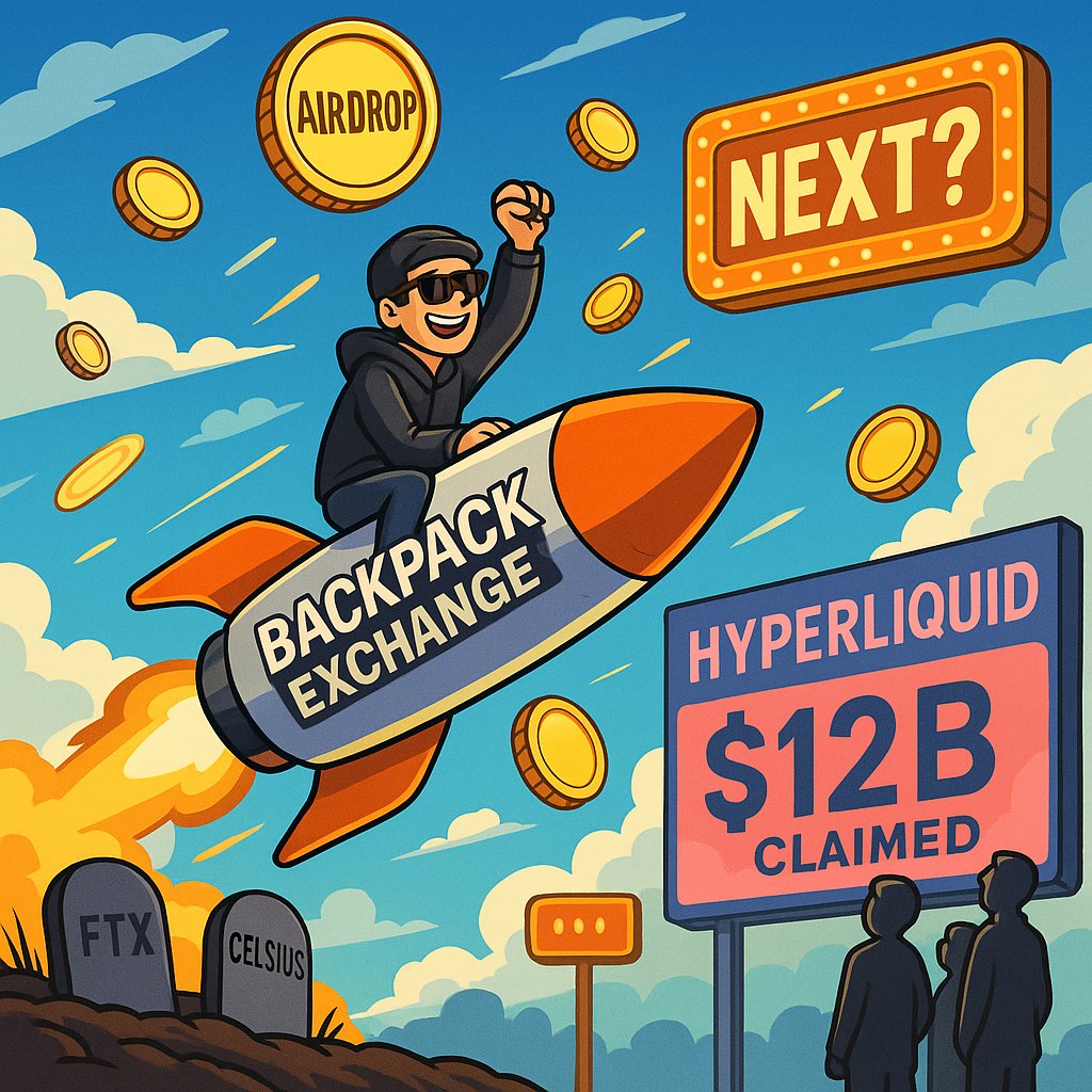 GeormanZ's tweet image. 🚨🚨 Missed Hyperliquid’s $12B airdrop? Don’t screw it up twice.
@Backpack Exchange is quietly letting users farm points — and this could be the next billion-dollar airdrop 💰
🎯 Trade now & get 10% a discount on fees using my link 👇
backpack.exchange/refer/georman