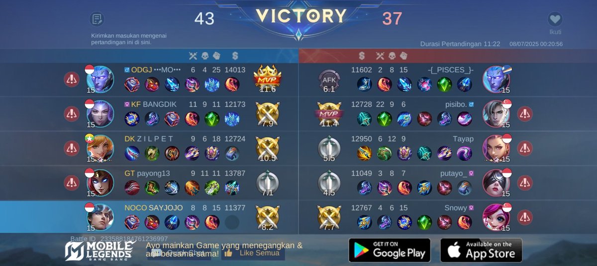 Join mabar yuk! Kita ramaikan Land of Dawn bareng-bareng! 
r8qs.adj.st/appinvites?adj…