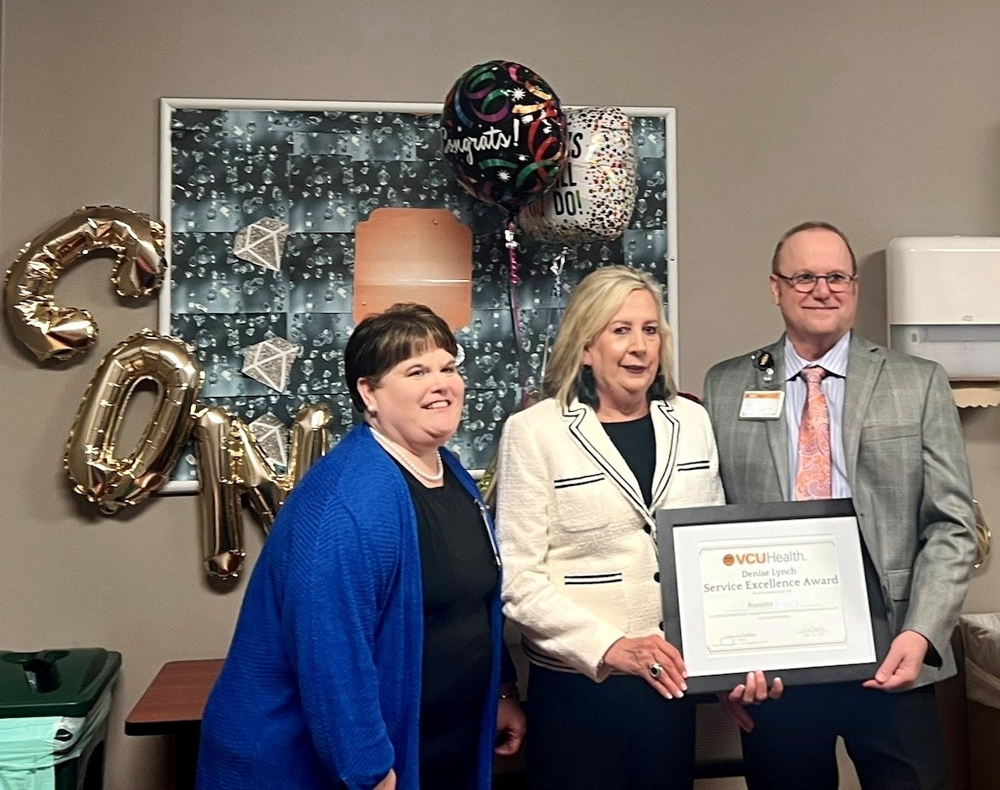 VCU Health Hume-Lee Transplant Center (@vcutransplant) on Twitter photo Congrats to Nanette, sr. transplant coordinator at Hume-Lee and the 2025 Denise Lynch Service Excellence Award recipient! Known for her compassion, responsiveness and commitment, Nanette consistently goes above and beyond to ensure patients receive the highest level of care. Congrats to Nanette, sr. transplant coordinator at Hume-Lee and the 2025 Denise Lynch Service Excellence Award recipient! Known for her compassion, responsiveness and commitment, Nanette consistently goes above and beyond to ensure patients receive the highest level of care.