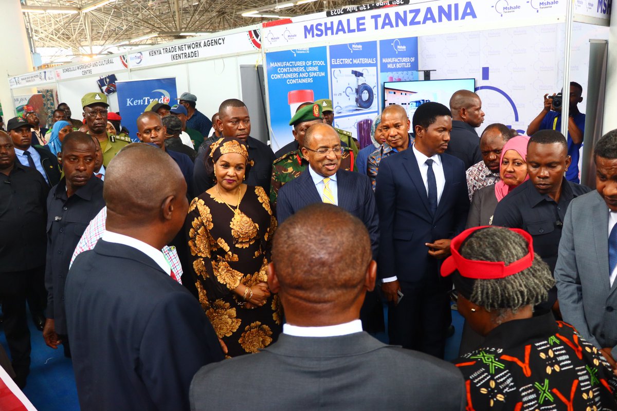 H.E. Dr. Hussein Ali Mwinyi, President of Zanzibar and Chairperson of the Revolutionary Council, visited the Kenya Pavilion at DITF 2025. He was representing H.E. Dr. Samia Suluhu Hassan, President of the United Republic of Tanzania.

His visit underscores the importance of