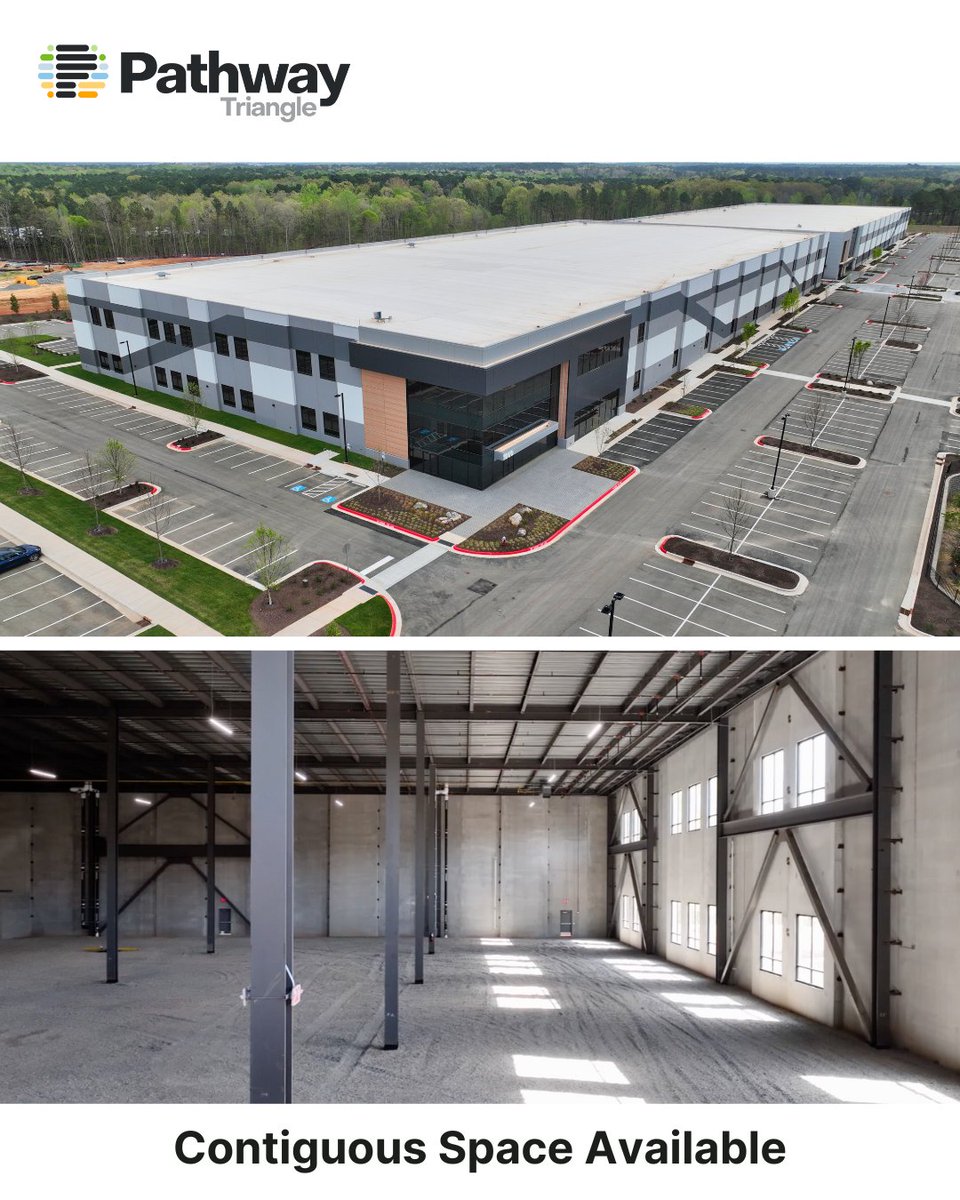 Pathway Triangle delivers contiguous space for advanced manufacturing and #LifeScience growth.

Built to scale. Ready to deliver. bit.ly/3ALNdg9