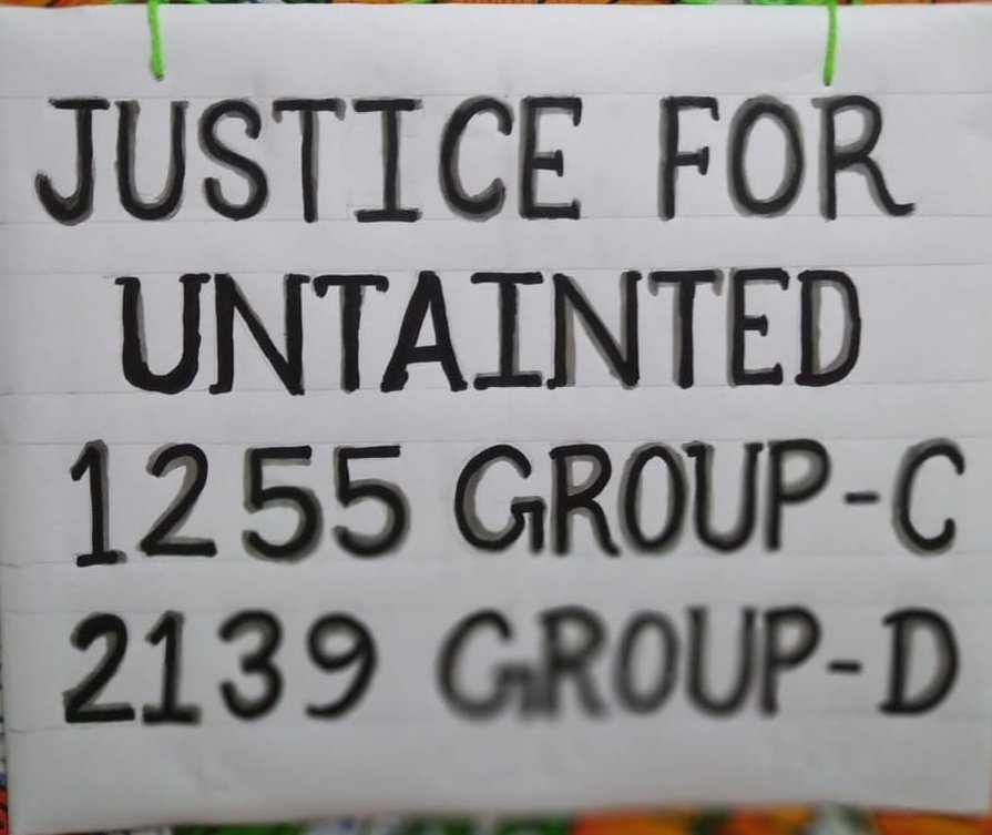SuvankarDat's tweet image. Justice for untainted Non-teaching Staff of Westbengal SSC 2016
#MamataOfficial 
#abhishekaitc 
#BimanBanerjee18 
#JusticeforuntaintedNonteachingStaffofWestbengalSSC2016