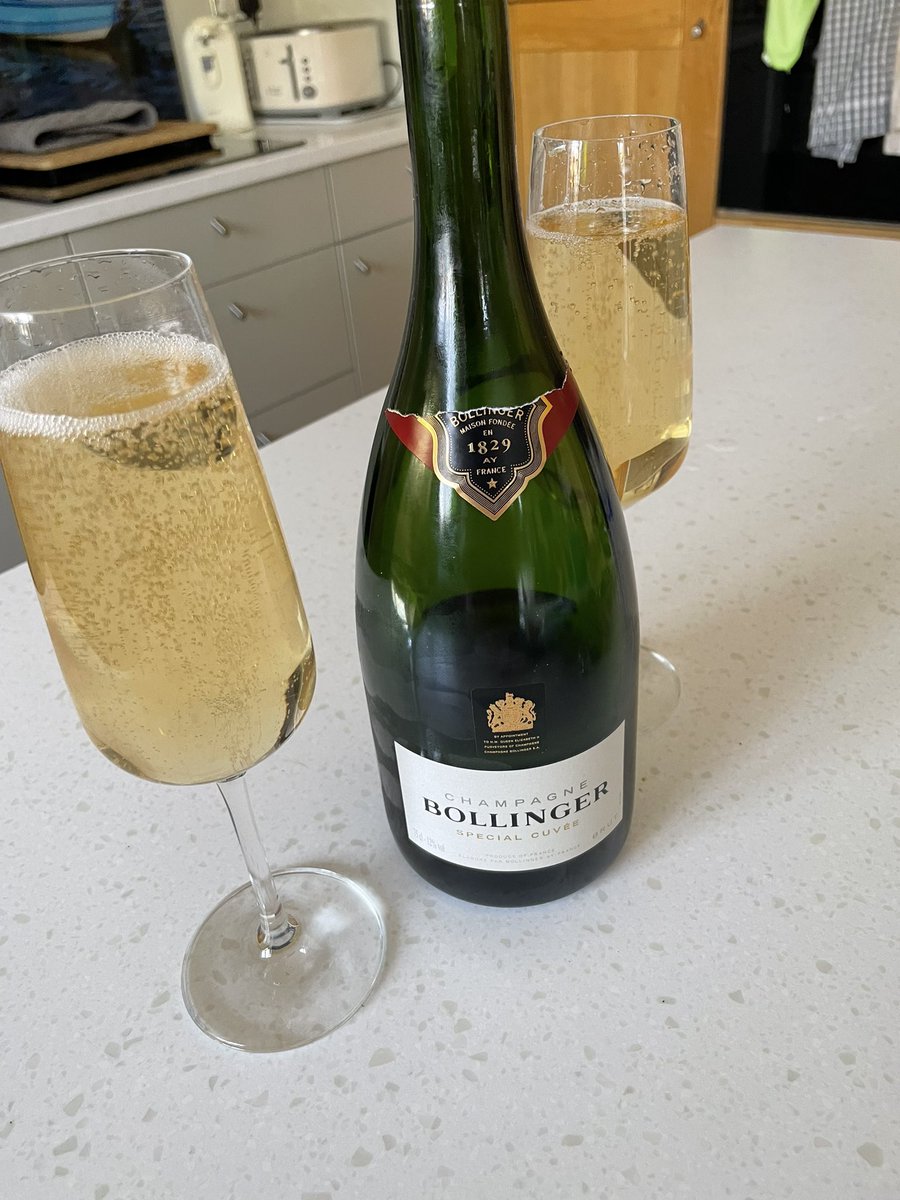 Tonight’s tipple because we are still on leave