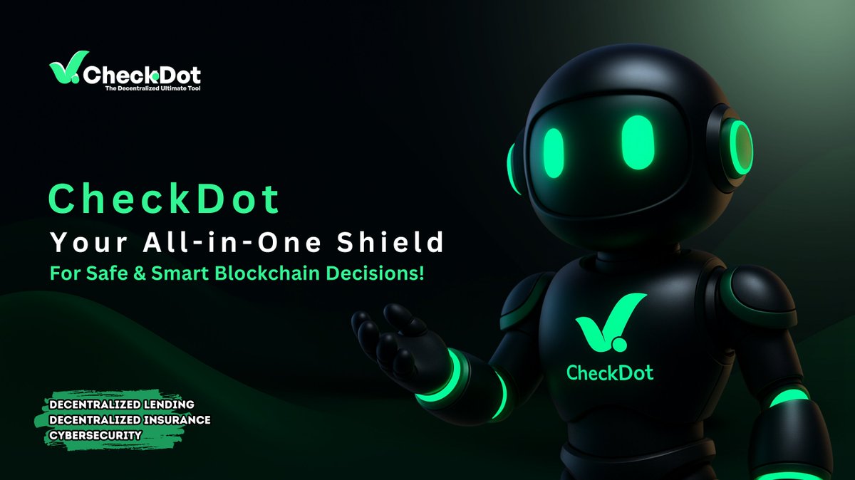 In a world where billions are lost to hacks and scams every year, protecting your funds and data has never been more critical. That’s where CheckDot steps in — your all-in-one shield for blockchain security and transparency. Whether you’re an investor, project owner, or everyday