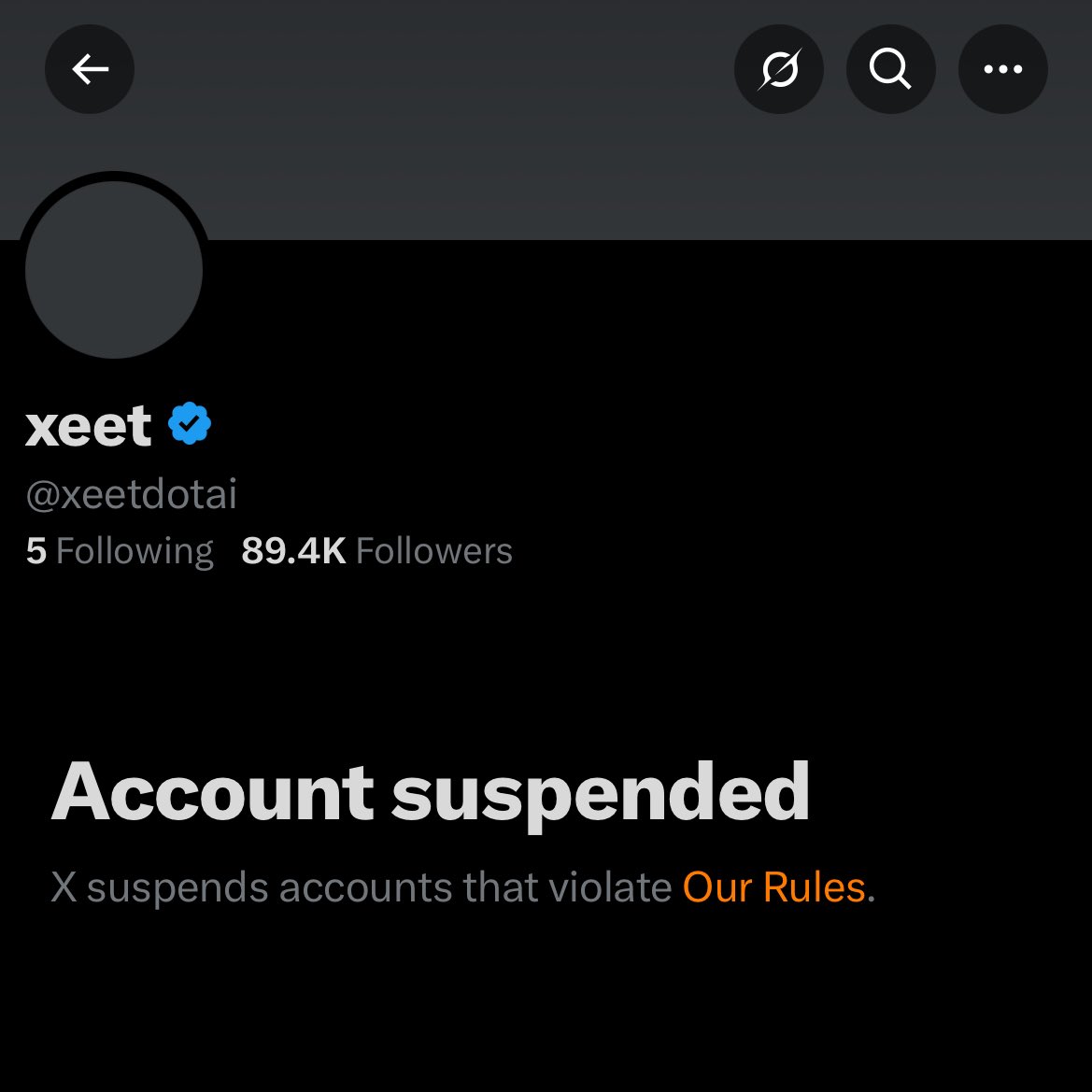 Wow didn’t expect to wake up &amp; to see both <a href="/Pons_ETH/">Pons Asinorum</a> &amp; <a href="/xeetdotai/">xeet</a> accts suspended today 

#FreePons