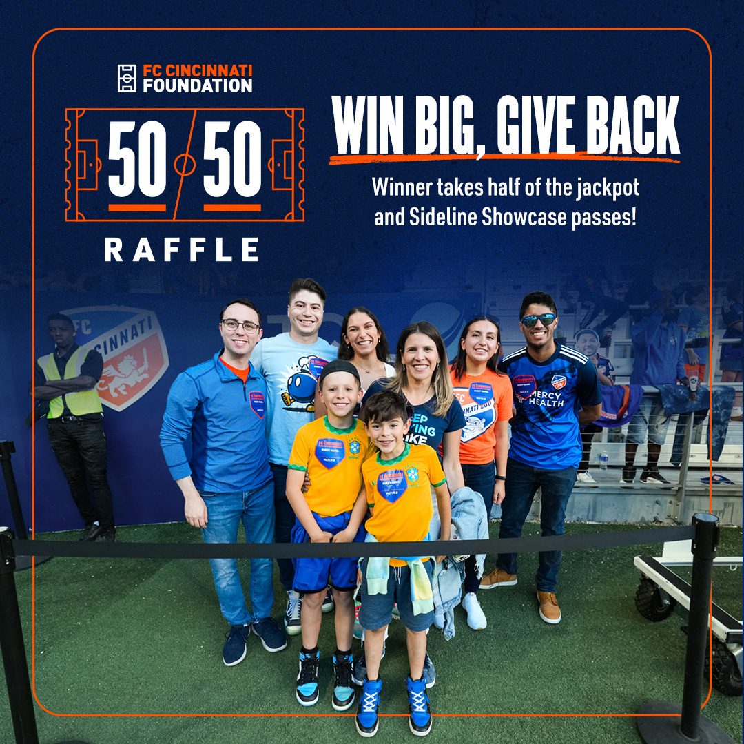 FCC_Foundation's tweet image. Hell is Real Jackpot is LIVE. 🔥

Grab your tickets before Saturday for a chance to be on the sideline at a future match. Don&apos;t wait! 👀

🎟️ fccincinnati5050.com