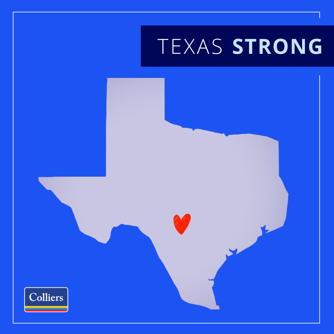 Our hearts go out to those impacted by the devastating floods in Kerr County. We extend our deepest sympathies to the families who lost loved ones.

Support local relief efforts here: ow.ly/iJPV50WlPr6

We are Texas strong💙 
#TexasStrong #ColliersTexas