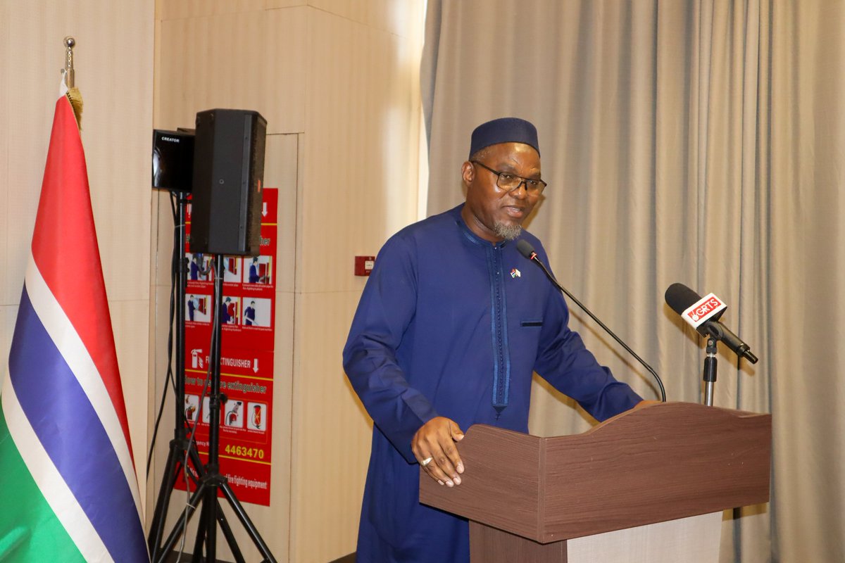 OVP_gm's tweet photo. VP Jallow today presided over the official opening of the Permanent Secretaries Retreat in Bijilo — a key step toward strengthening accountability, policy implementation, and civil service excellence across ministries.
#TheGambia #CivilServiceExcellence https://t.co/zYKYNQj9UC