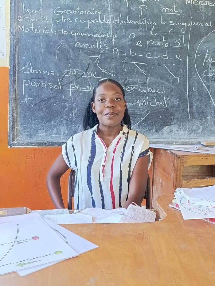 OCHA Haiti (@ochahaiti) on Twitter photo Ruthe, 27, is headmistress of a rural school in Haiti, supporting over 200 displaced children who fled violence.
With support from OCHA-managed Humanitarian Fund for Latin America & the Caribbean and <a href="/hekseperworld/">HEKS/EPER Swiss Church Aid</a>, she’s helping them heal and learn. bit.ly/3TncPFJ Ruthe, 27, is headmistress of a rural school in Haiti, supporting over 200 displaced children who fled violence.
With support from OCHA-managed Humanitarian Fund for Latin America & the Caribbean and <a href="/hekseperworld/">HEKS/EPER Swiss Church Aid</a>, she’s helping them heal and learn. bit.ly/3TncPFJ