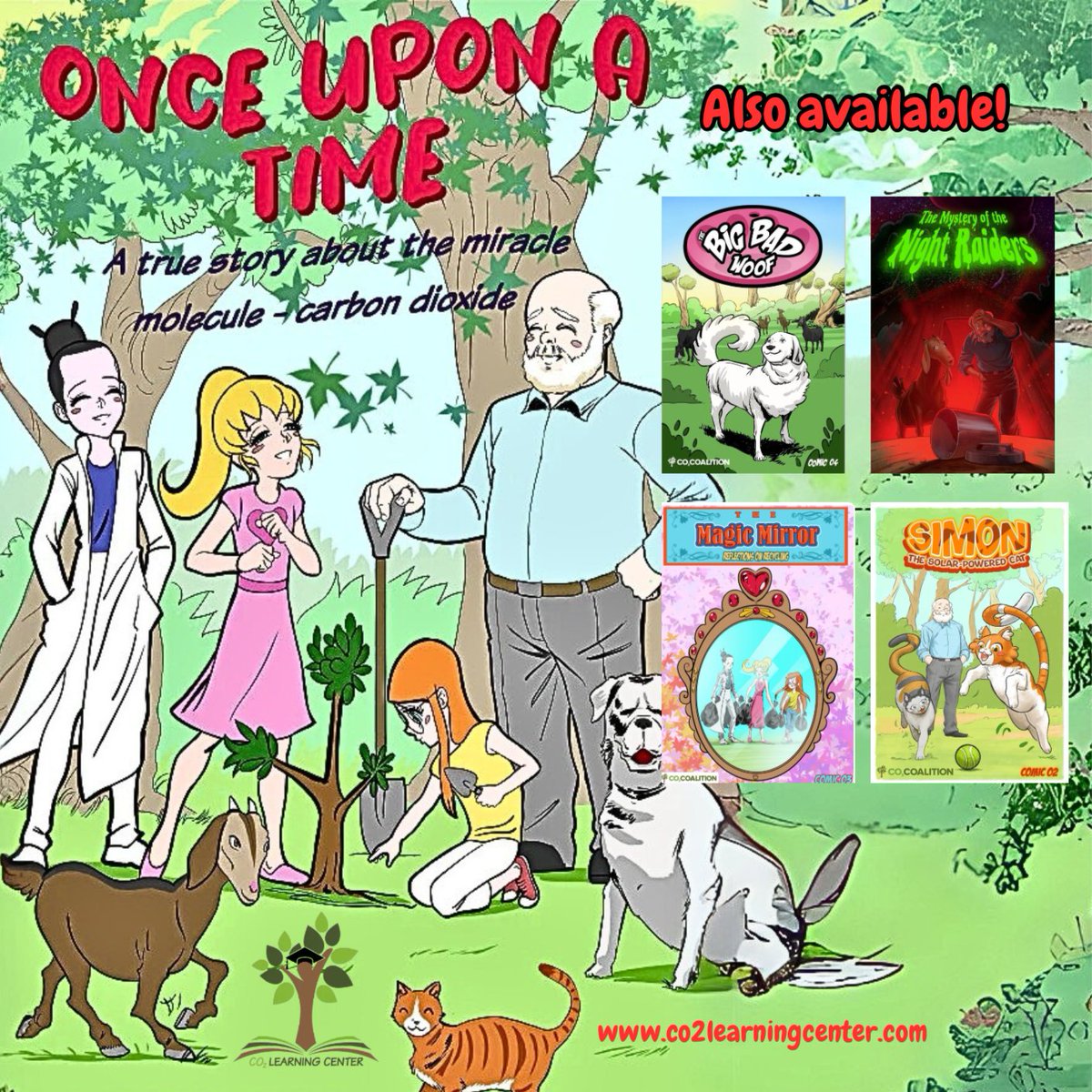 CO2Coalition's tweet image. Check out Once Upon a Time! Available now!
co2learningcenter.com/books/