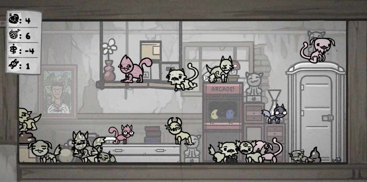 🜏 Edmund McMillen 🜏 (@edmundmcmillen) on Twitter photo A common question we get about Mewgenics is how deep are we going on genes when it comes to cat breeding/inbreeding. Go read <a href="/TylerGlaiel/">Tyler Glaiel</a> s post and find out! store.steampowered.com/news/app/68606… A common question we get about Mewgenics is how deep are we going on genes when it comes to cat breeding/inbreeding. Go read <a href="/TylerGlaiel/">Tyler Glaiel</a> s post and find out! store.steampowered.com/news/app/68606…