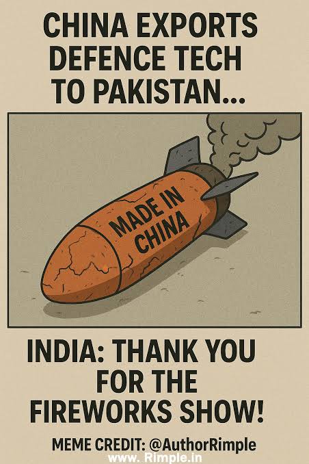 priyarathore_s's tweet photo. 😂 Pakistan’s Defence Deal Summary:
🇨🇳 China: Sells fireworks as missiles
🇹🇷 Turkey: Sells drones that need Wi-Fi to fly
🇵🇰 Pak Army: “Mashallah, superpower now!”
Reality: Everything crashes… except their hopes.
#PakLostEveryWar #MadeInChina #TurkishDramaNotDrones #PakArmylost https://t.co/hUhE3AZxrJ